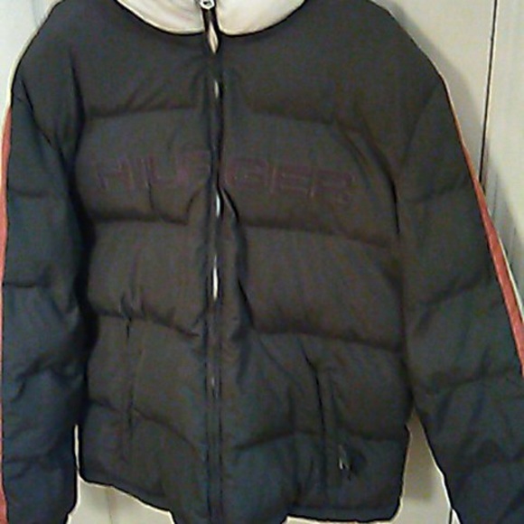 gray tommy hilfiger jacket